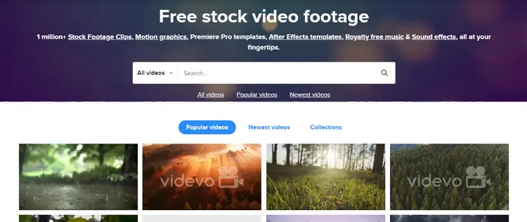 Videvo - стоковые видео скачать бесплатно